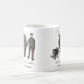 Reisen auf den Weg unserer Vorfahren in Gälisch Kaffeetasse (Mittel)