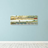 Reisen auf Liverpool und Manchester Leinwanddruck (Insitu (Holzboden))