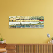 Reisen auf Liverpool und Manchester Leinwanddruck (Insitu (Wohnzimmer))