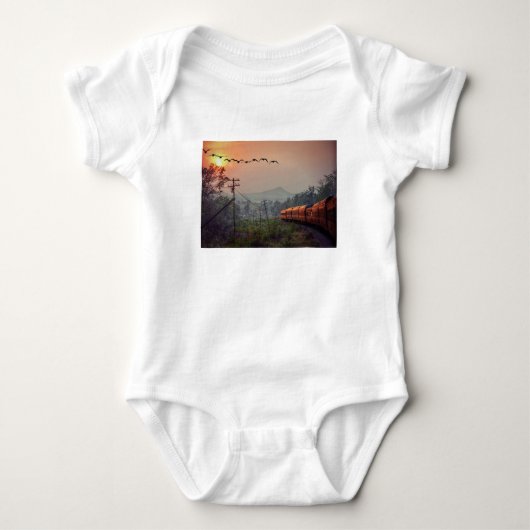 Reisen Baby Strampler (Vorderseite)