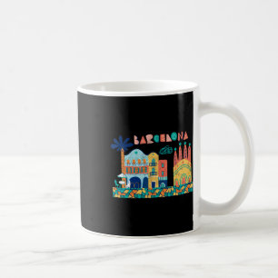 Reisen Barcelona Spanien Europa Spanischer Familie Kaffeetasse