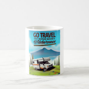 Reisen, besuchen Mutter Natur Wilderness RV. Kaffeetasse