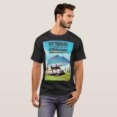 Reisen, besuchen Mutter Natur Wilderness RV. T-Shirt (Vorne ganz)