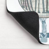 Reisen bildet Mousepad (Ecke)