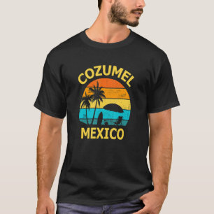 Reisen Cozumel Mexiko Urlaub Souvenir T-Shirt
