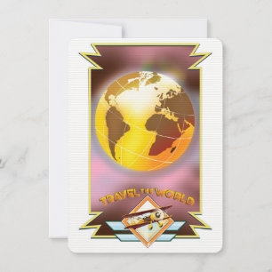 Reisen durch die Welt Goldene Globe