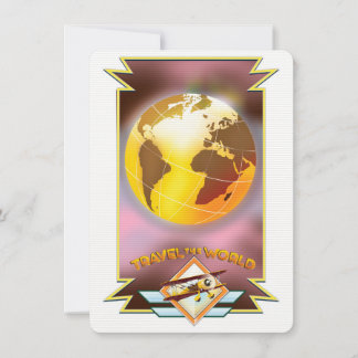 Reisen durch die Welt Goldene Globe