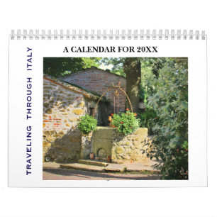 Reisen durch Italien 20XX Kalender