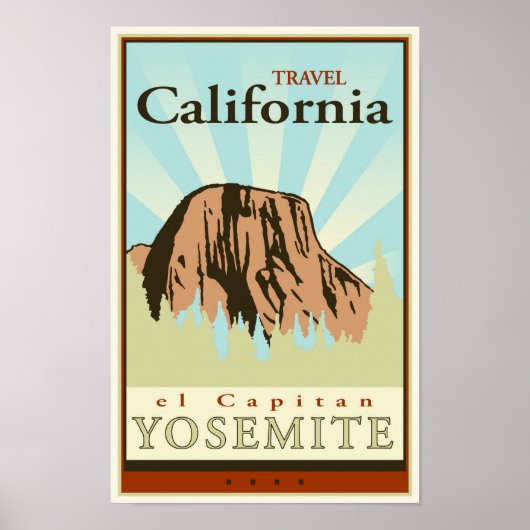Reisen durch Kalifornien Poster (Vorne)