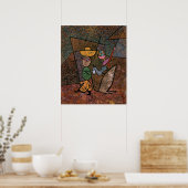 Reisen durch Paul Klee Poster (Küche)