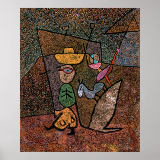 Reisen durch Paul Klee Poster (Vorne)