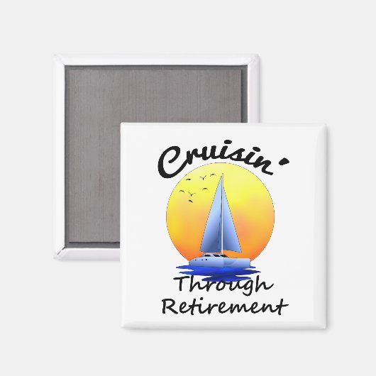 Reisen durch Rente Magnet (Vorderseite/Rückseite)