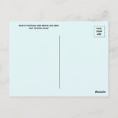 Reisen durch Stagecoach Kunstschätze von Pavel Pet Postkarte (Rückseite)