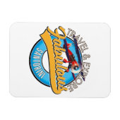 Reisen & Entdecken Fabulous Santorini Magnet (Horizontal)