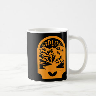 Reisen Erkundung Mountain Graphic Lässig Camping B Kaffeetasse