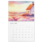 Reisen Europa Pink Girly Kalender (Jan 2027)