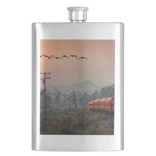 Reisen Flachmann (Vorderseite)