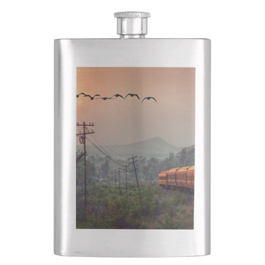 Reisen Flachmann (Vorderseite)