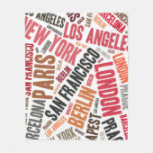 Reisen Fleecedecke (Vorderseite)