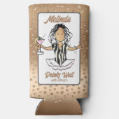 Reisen Funny Cruise Urlaub für ihr Foam Drink Selters Dosenkühler (Rückseite)