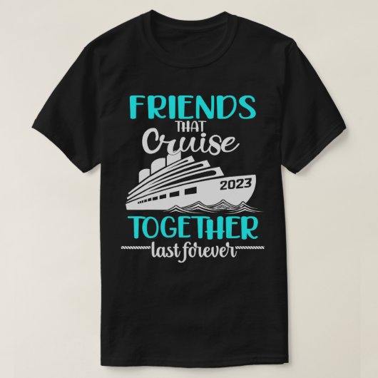 Reisen für Freunde 2023 T-Shirt (Design vorne)
