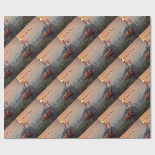 Reisen Geschenkpapier (Flach)