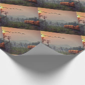 Reisen Geschenkpapier (Ecke)