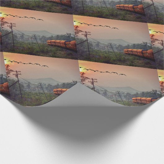 Reisen Geschenkpapier (Ecke)