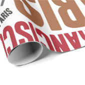 Reisen Geschenkpapier (Rolleneckpunkt)