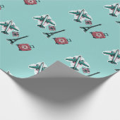 Reisen Geschenkpapier (Ecke)