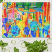 Reisen Geschirrtuch (Gefaltet)