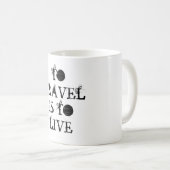 Reisen heißt Tasse leben (VorderseiteRechts)