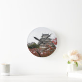 Reisen Himeji Schloss Runde Wanduhr (Zuhause)