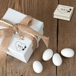 Reisen Hochzeit Zwei Flugzeuge machen Herz-Moderne Gummistempel