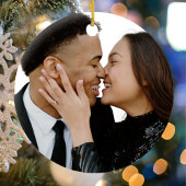 Reisen Hochzeit Zwei Flugzeuge machen Herz-Moderne Keramik Ornament