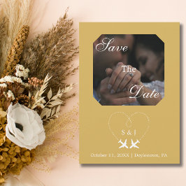 Reisen Hochzeitsflugzeug Herz Modern Save the Date Einladung