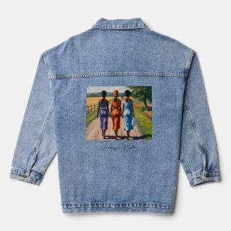 Reisen im Rhythmus Jeansjacke
