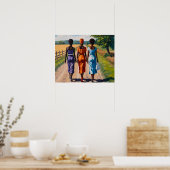 Reisen im Rhythmus Poster (Küche)