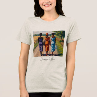 Reisen im Rhythmus Tri-Blend Shirt