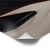 Reisen im Stil Poster (Ecke)