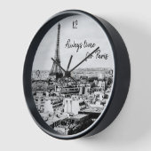 Reisen in den Mittelpunkt, Paris in Schwarz und We Uhr (Winkel)