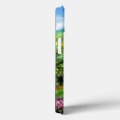 REISEN IN DER Toskana, Lila Blume Felder Landschaf Case-Mate iPhone Hülle (Rückseite / Rechts)