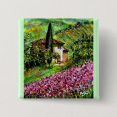 REISEN IN DER TUSKANISCHEN BUTTON (Vorderseite)