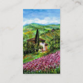 REISEN IN DER TUSKANISCHEN VISITENKARTE (Rückseite)