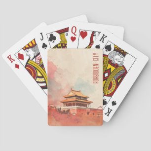 Reisen in die verbotene Stadt Spielkarten