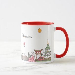 Reisen in die Welt - Japan Tasse