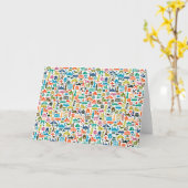 Reisen in die Welt Karte (Gelbe Blume)