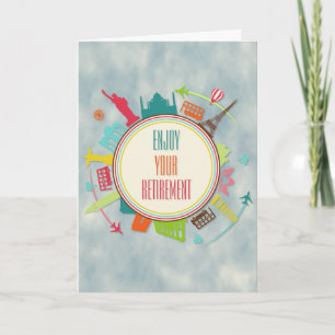 Reisen in die Welt Karte