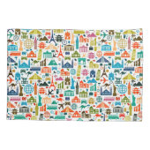 Reisen in die Welt Kissenbezug (Rückseite)