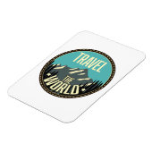 Reisen in die Welt Magnet (Linke Seite)